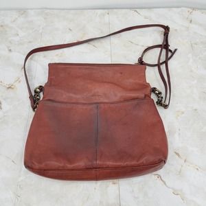 Margot Crossbody Handbag Brown Leather